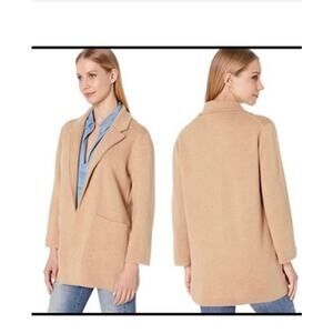 J.Crew Sophie Open-Front Sweater Blazer in Tan Women's XS Business Casual Career
